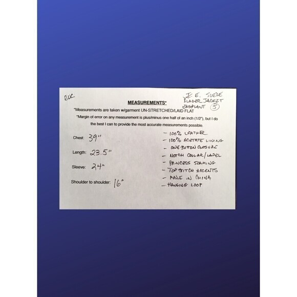 I.E. Blazer Jacket, 100% SUEDE Leather, EGGPLANT, WOMEN’S Size S, NWOT - Picture 8 of 10